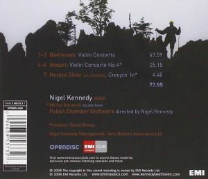 Nigel Kennedy - Beethoven & Mozart Violin Concertos [ CD ]