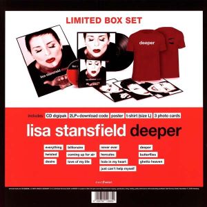 Lisa Stansfield - Deeper (Limited Edition Box Set) (2 x Vinyl with CD & Poster & T-Shirt) [ LP ]