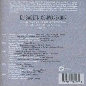 Elisabeth Schwarzkopf - The Complete 78 RPM Recordings (5CD Box) [ CD ]