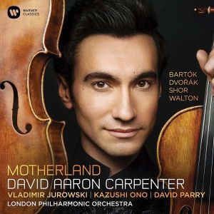 David Aaron Carpenter - Motherland - Dvorak, Bartok, Shor, Walton (2CD) [ CD ]