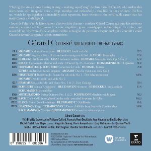 Gerard Causse - The Viola Legend - The Erato Years (13CD Box Set)