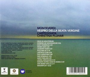 Christina Pluhar - Monteverdi: Vespro Della Beata Vergine 1610 [ CD ]