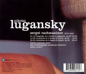 Nikolai Lugansky - Rachmaninov: Rhapsody On A Theme By Paganini, Corelli, Chopin [ CD ]