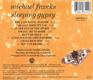 Michael Franks - Sleeping Gypsy [ CD ]