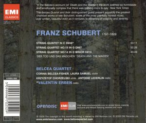 Belcea Quartet - Schubert: String Quintet, String Quartets In G & D Minor 'Death And The Maiden' (2CD) [ CD ]
