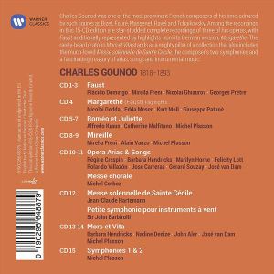 The Charles Gounod Edition (Faust, Romeo & Juliette, Mirelle, Opera Arias, Songs Symphonies & Choral Works) - Various (15CD Box Set) 