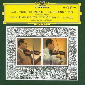 Bach, J. S. - Violin Concertos No.1 & 2, Concerto For 2 Violins, Strings And Continuo In D Minor (Vinyl) [ LP ]