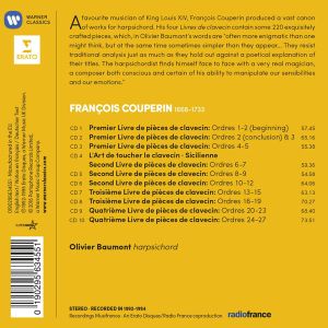 Olivier Baumont - Couperin: Complete Works For Harpsichord (10CD Box)