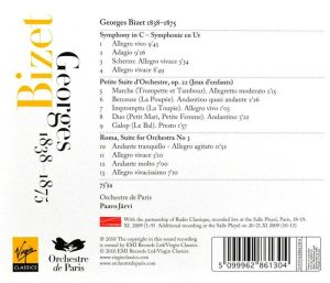 Bizet, G. - Symphony In C, Jeux d'Enfants, Roma [ CD ]