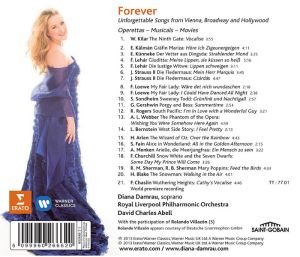 Diana Damrau - Forever - Unforgettable Songs from Vienna, Broadway & Hollywood [ CD ]