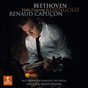 Renaud Capucon - Beethoven & Korngold Violin Concertos (Enhanced CD) [ CD ]