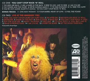 Twisted Sister - You Can’T Stop Rock ‘N’ Roll - Live At The Marquee 1983 [ CD ]