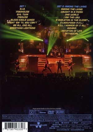 Anthrax - Kings Among Scotland Live 2017 (2 x DVD-Video)