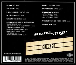 Chicago - The Chicago II - Live On Soundstage [ CD ]