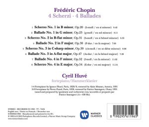 Chopin, F. - Scherzi & Ballades [ CD ]