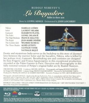 Minkus, L. - La Bayadere (Paris Opera Ballet) (Blu-Ray) [ BLU-RAY ]