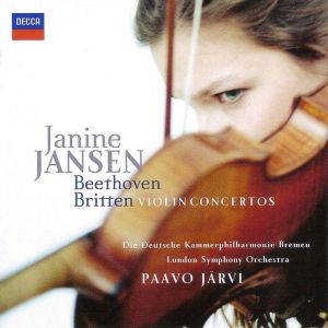 Janine Jansen - Beethoven & Britten Violin Concertos (CD with DVD) [ CD ]