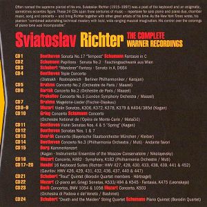 Sviatoslav Richter - The Complete Warner Recordings (24CD Box) [ CD ]