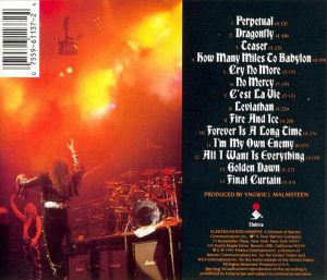 Yngwie Malmsteen - Fire And Ice [ CD ]