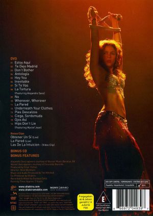 Shakira - Oral Fixation Tour (DVD with CD)