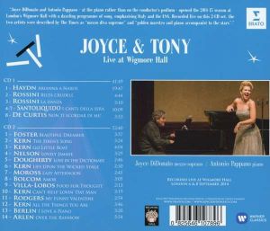 Joyce DiDonato & Antonio Pappano - Joyce & Tony: Live At The Wigmore Hall (2CD) [ CD ]