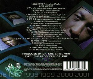 Dr Dre - Chronic 2001 [ CD ]
