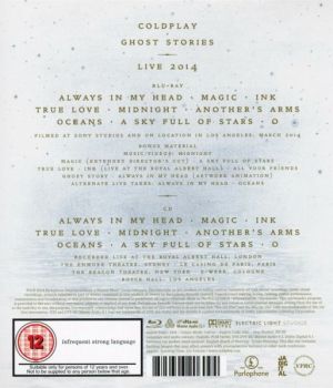 Coldplay - Ghost Stories Live 2014 (Blu-Ray with CD)