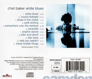 Chet Baker - White Blues [ CD ]