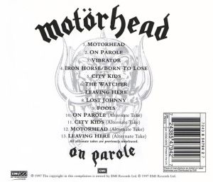 Motorhead - On Parole [ CD ]