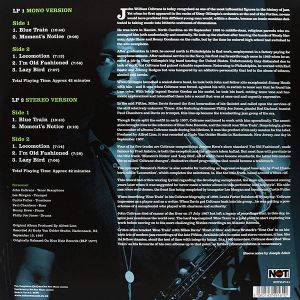 John Coltrane - Blue Train (Mono & Stereo Version) (2 x Vinyl) [ LP ]
