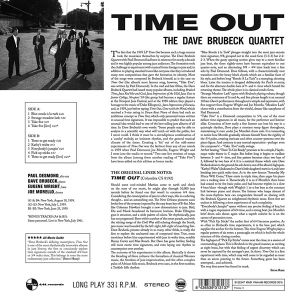 Dave Brubeck Quartet - Time Out (Limited Edition incl. 2 bonus tracks) (Vinyl)
