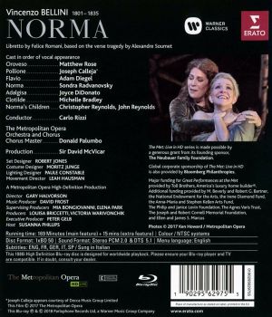 Joyce DiDonato - Bellini: Norma (Metropolitan Opera) (Blu-Ray) [ BLU-RAY ]
