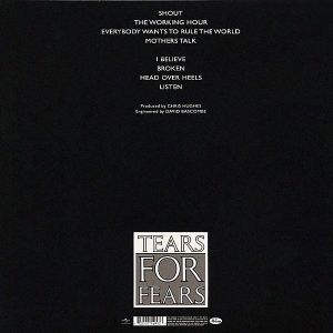 Tears For Fears - Songs From The Big Chair (Vinyl) [ LP ]