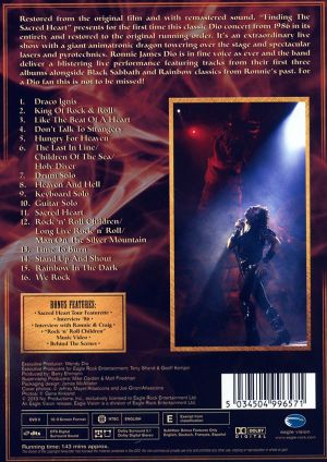 Dio - Finding The Sacred Heart: Live In Philly 1986 (DVD-Video)