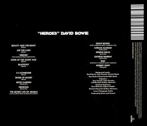 David Bowie - Heroes (2017 Remastered Version) [ CD ]