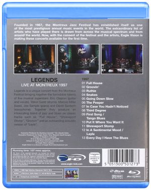 Legends (Eric Clapton, Steve Gadd, Marcus Miller, Joe Sample, David Sanborn) - Live At Montreux 1997 (Blu-Ray)