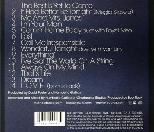 Michael Buble - Call Me Irresponsible (Deluxe Packaging + bonus) [ CD ]
