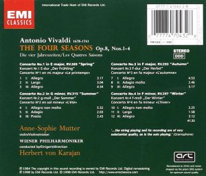 Anne-Sophie Mutter - Vivaldi: The Four Seasons (CD)