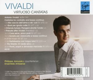 Philippe Jaroussky - Vivaldi: Virtuoso Cantatas [ CD ]