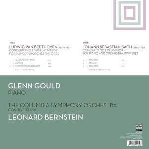 Glenn Gould - Beethoven: Concerto No.2 & Bach: Concerto No.1 for Piano & Orchestra (Vinyl) [ LP ]