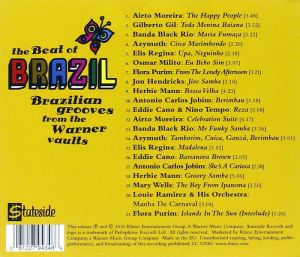 The Beat Of Brazil: Brazilian Grooves From The Warner Vaults - Various Artists [ CD ]