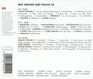 50 Best Waltzes & Polkas - Various Artists (3CD) [ CD ]