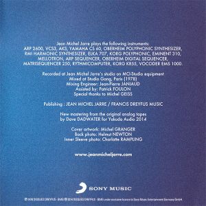 Jean-Michel Jarre - Equinoxe (Remastered 2014) [ CD ]