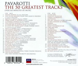 Luciano Pavarotti - Pavarotti The 50 Greatest Tracks (2CD) [ CD ]
