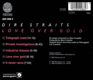 Dire Straits - Love Over Gold [ CD ]