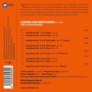 Daniel Barenboim - Beethoven: The 9 Symphonies (6CD Box) [ CD ]