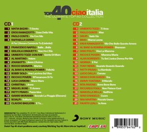 Top 40 Ciao Italia - Various Artists (2CD) [ CD ]