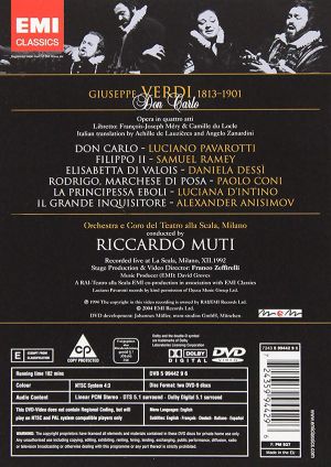 Riccardo Muti - Verdi: Don Carlo (Teatro Alla Scala) (2 x DVD-Video)