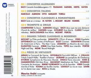 Maurice Andre - Les 100 Chefs-d'Oeuvre De La Trompette (6CD box)