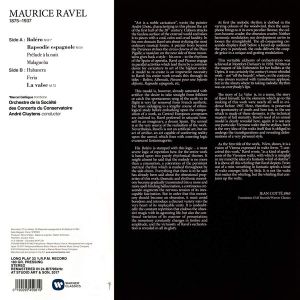 Andre Cluytens - Ravel: Bolero, La Valse, Rapsodie Espagnole (Vinyl) [ LP ]